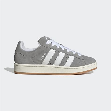 adidas campus 00s licht grijs|Adidas Campus 00s sneaker van suède • Lichtgrijs .